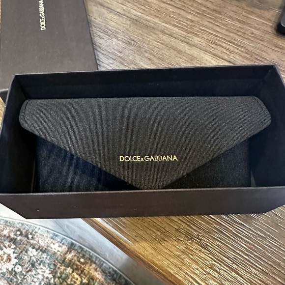 Dolce & Gabbana Black Cat Eye Eyewear - Picture 3 of 4